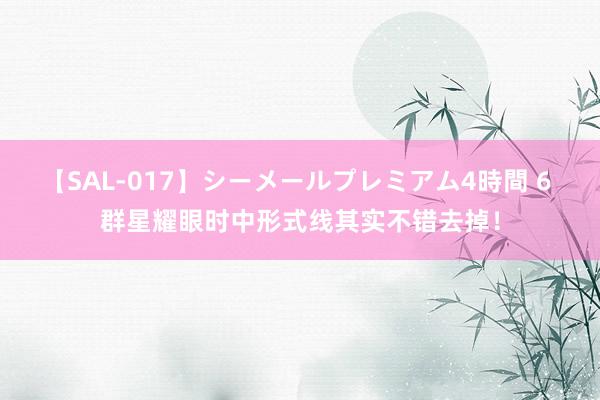【SAL-017】シーメールプレミアム4時間 6 群星耀眼时中形式线其实不错去掉!
