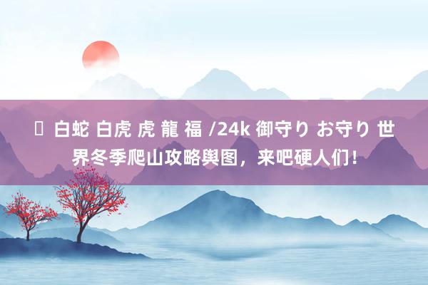 ✨白蛇 白虎 虎 龍 福 /24k 御守り お守り 世界冬季爬山攻略舆图，来吧硬人们！