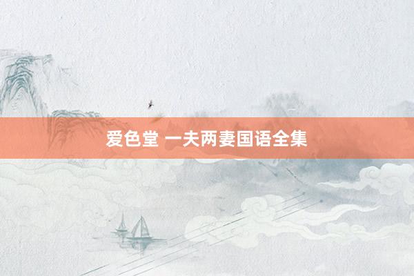 爱色堂 一夫两妻国语全集